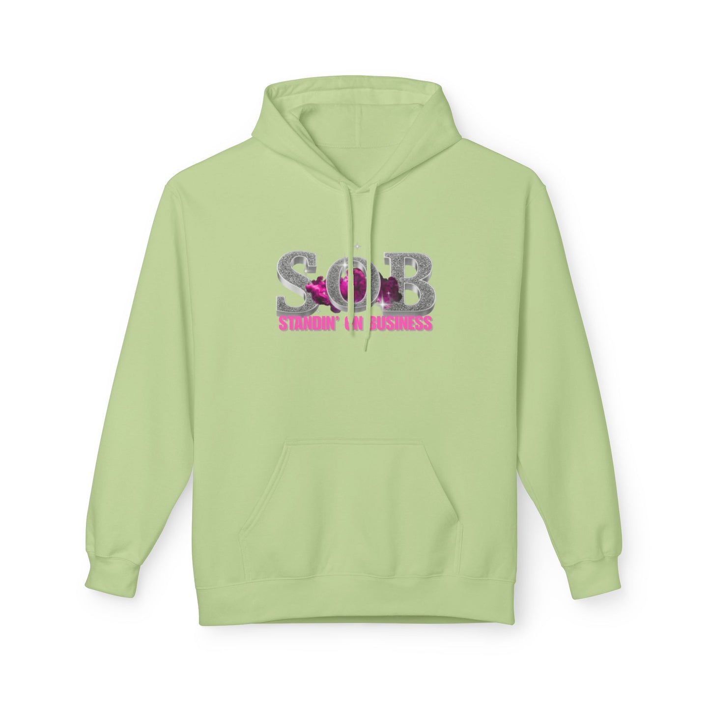SOB PINK PRESS ON HOODIE