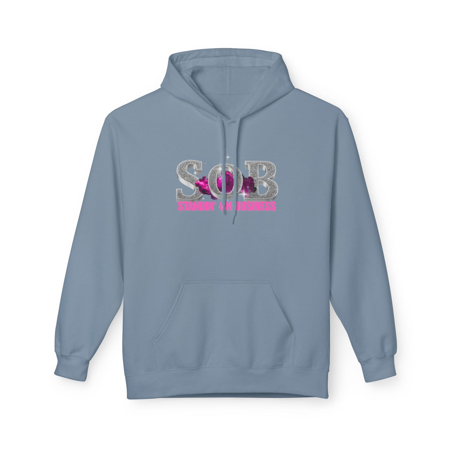 SOB PINK PRESS ON HOODIE