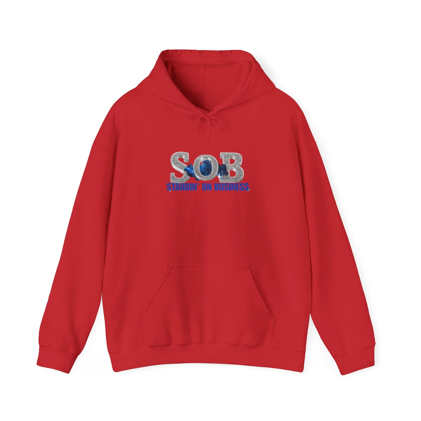 SOB BLUE PRESS ON HOODIE