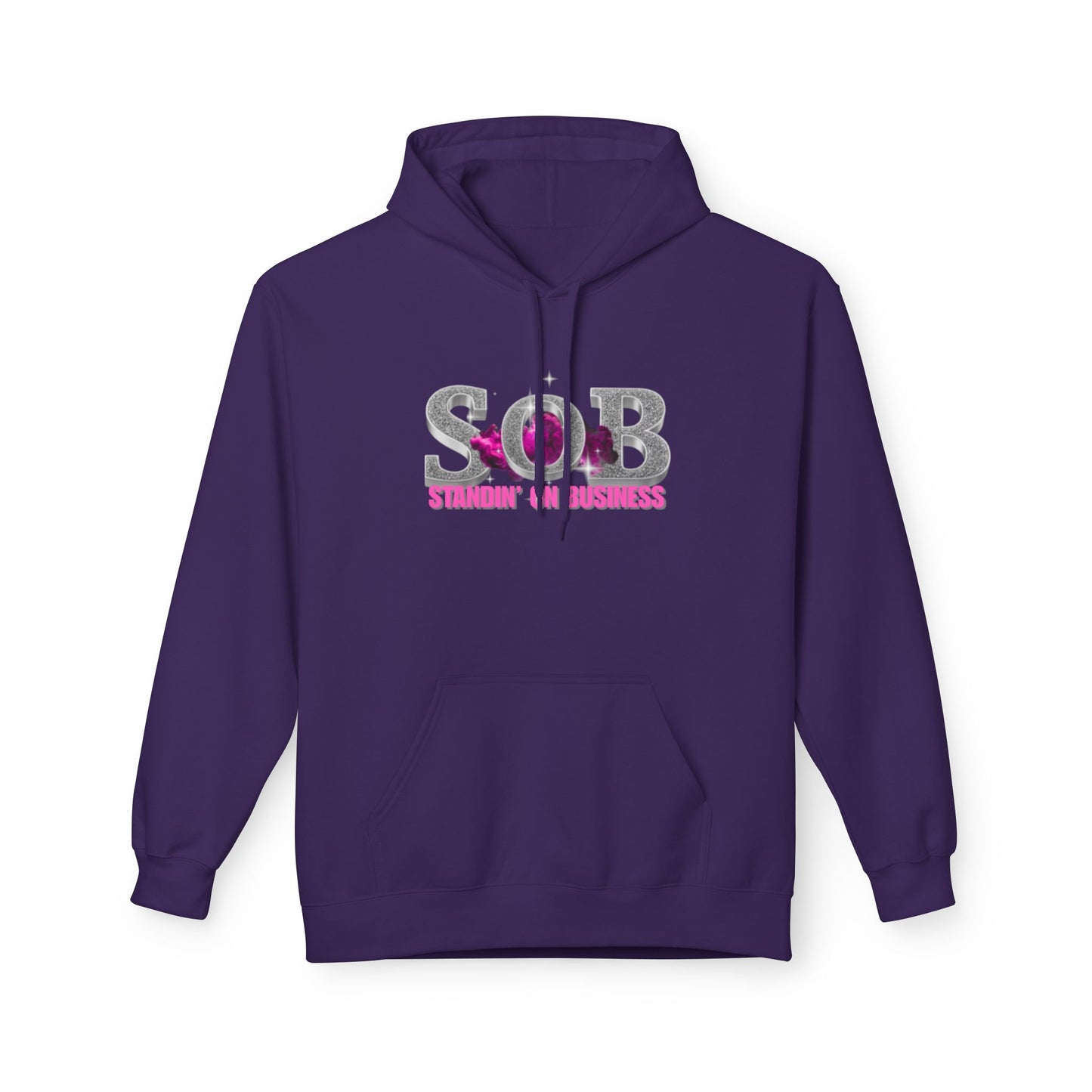 SOB PINK PRESS ON HOODIE