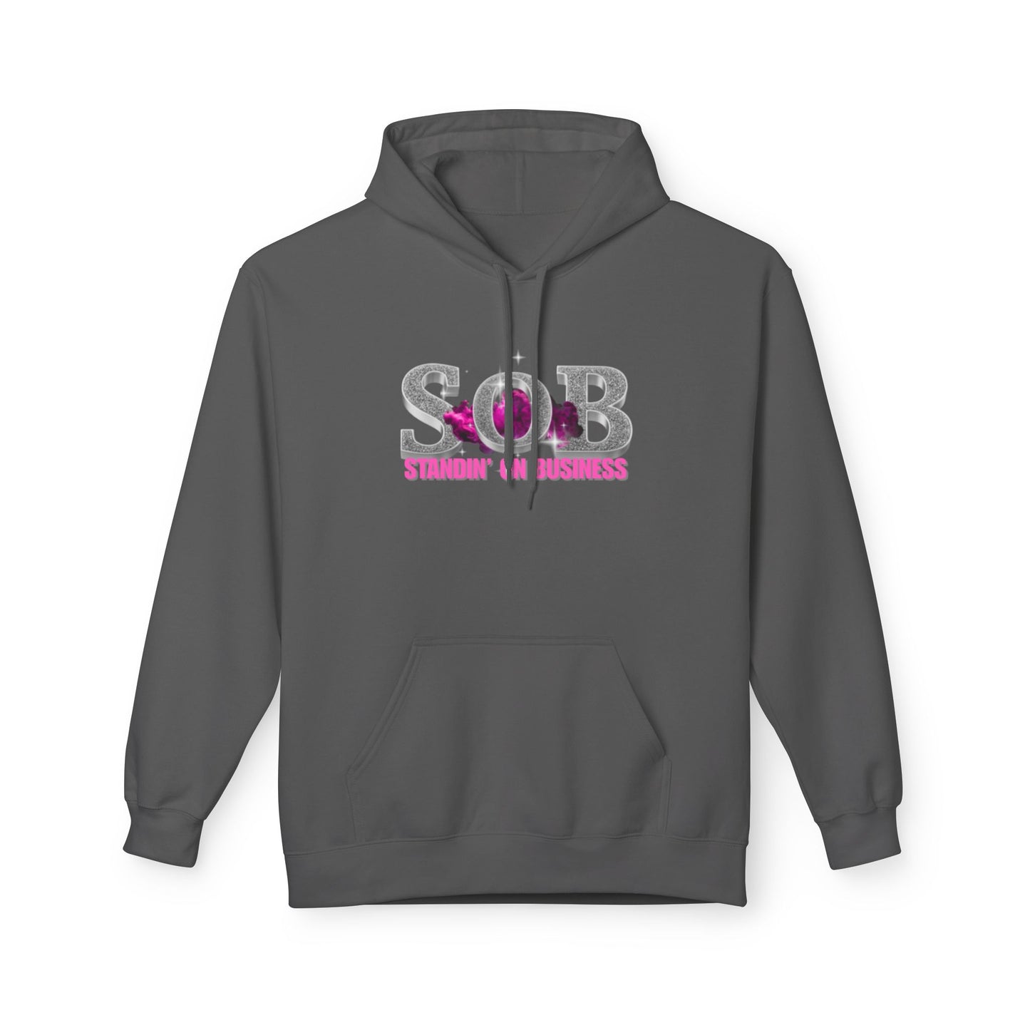SOB PINK PRESS ON HOODIE