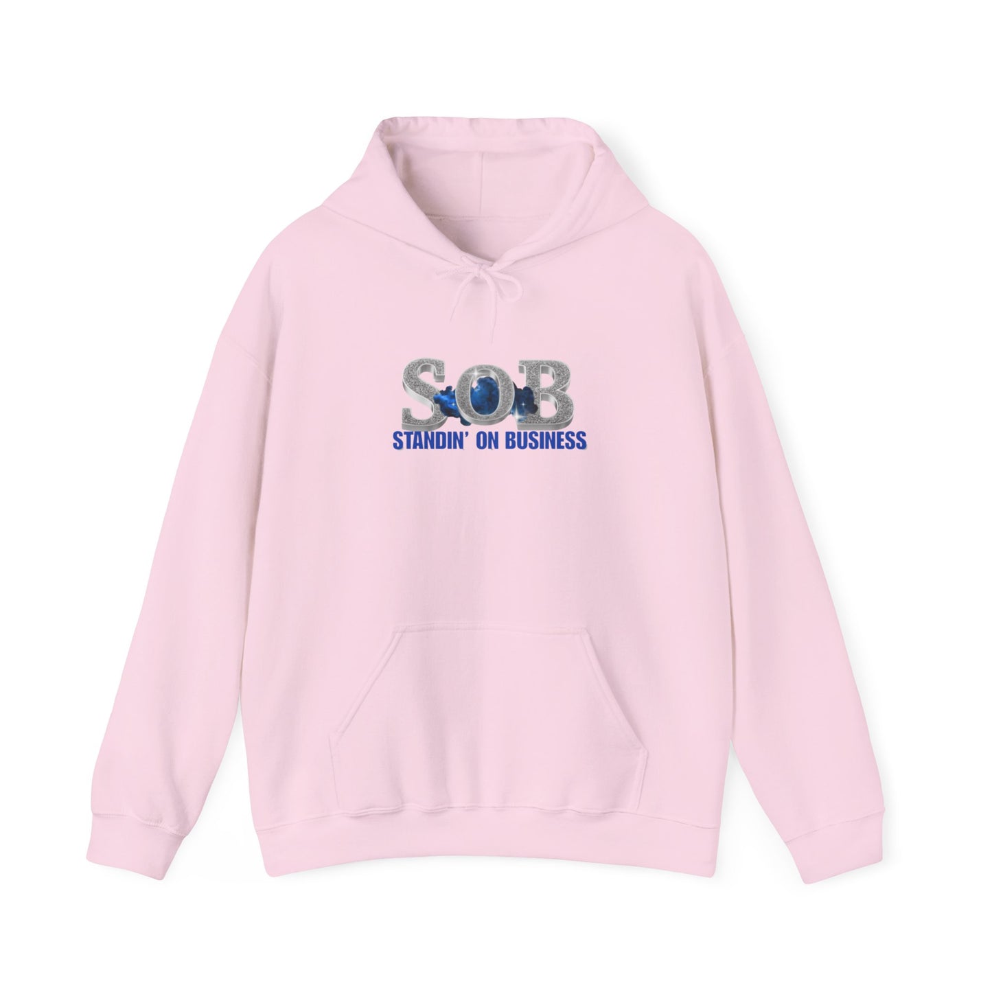 SOB BLUE PRESS ON HOODIE
