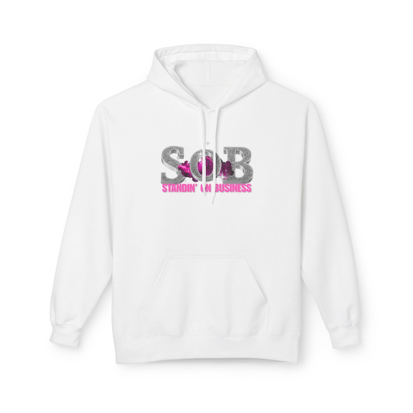 SOB PINK PRESS ON HOODIE