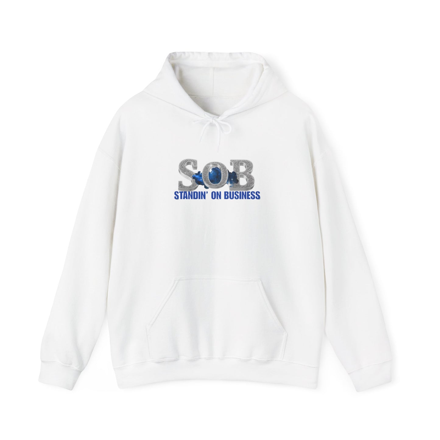 SOB BLUE PRESS ON HOODIE