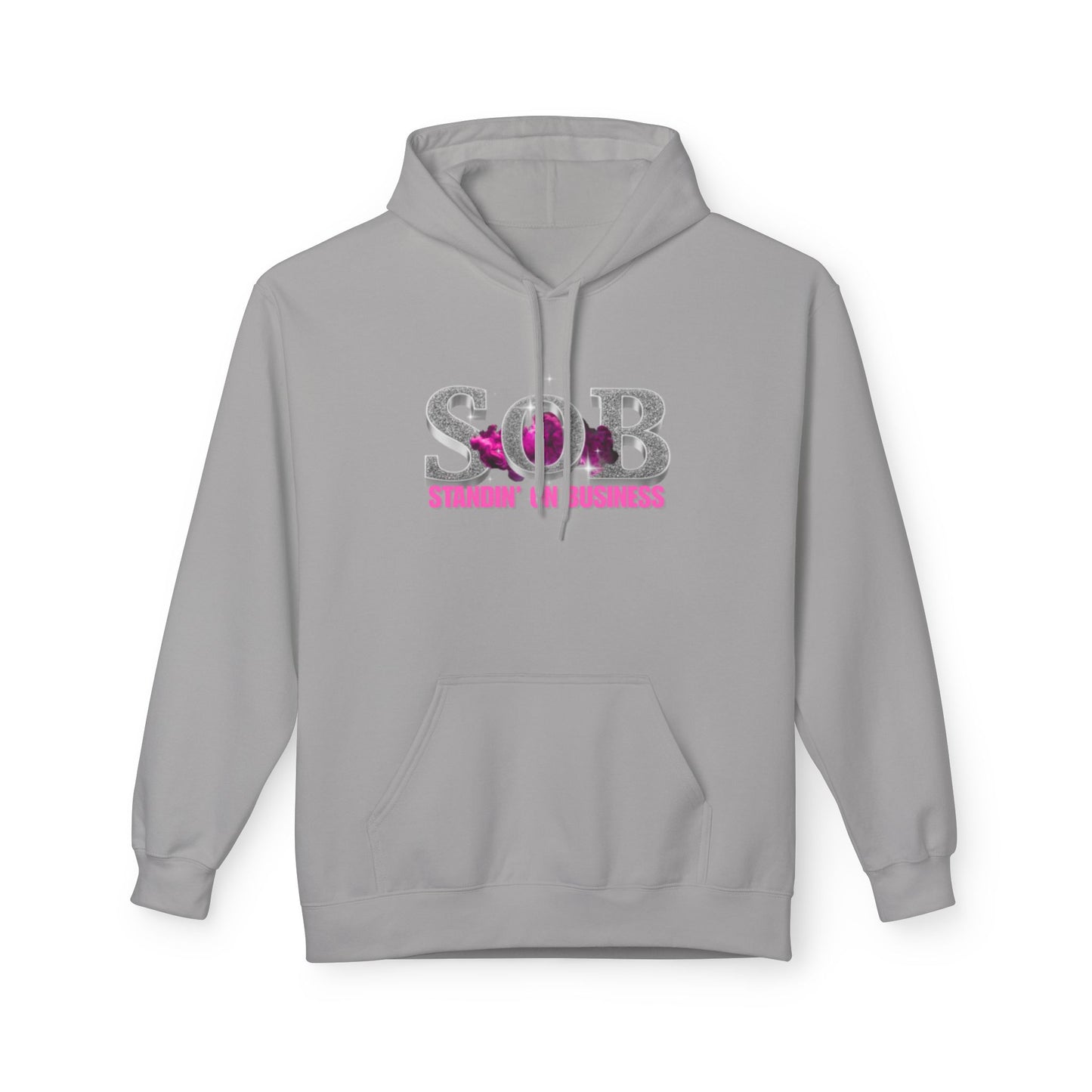 SOB PINK PRESS ON HOODIE