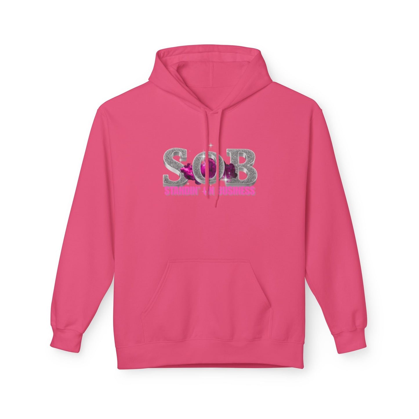 SOB PINK PRESS ON HOODIE