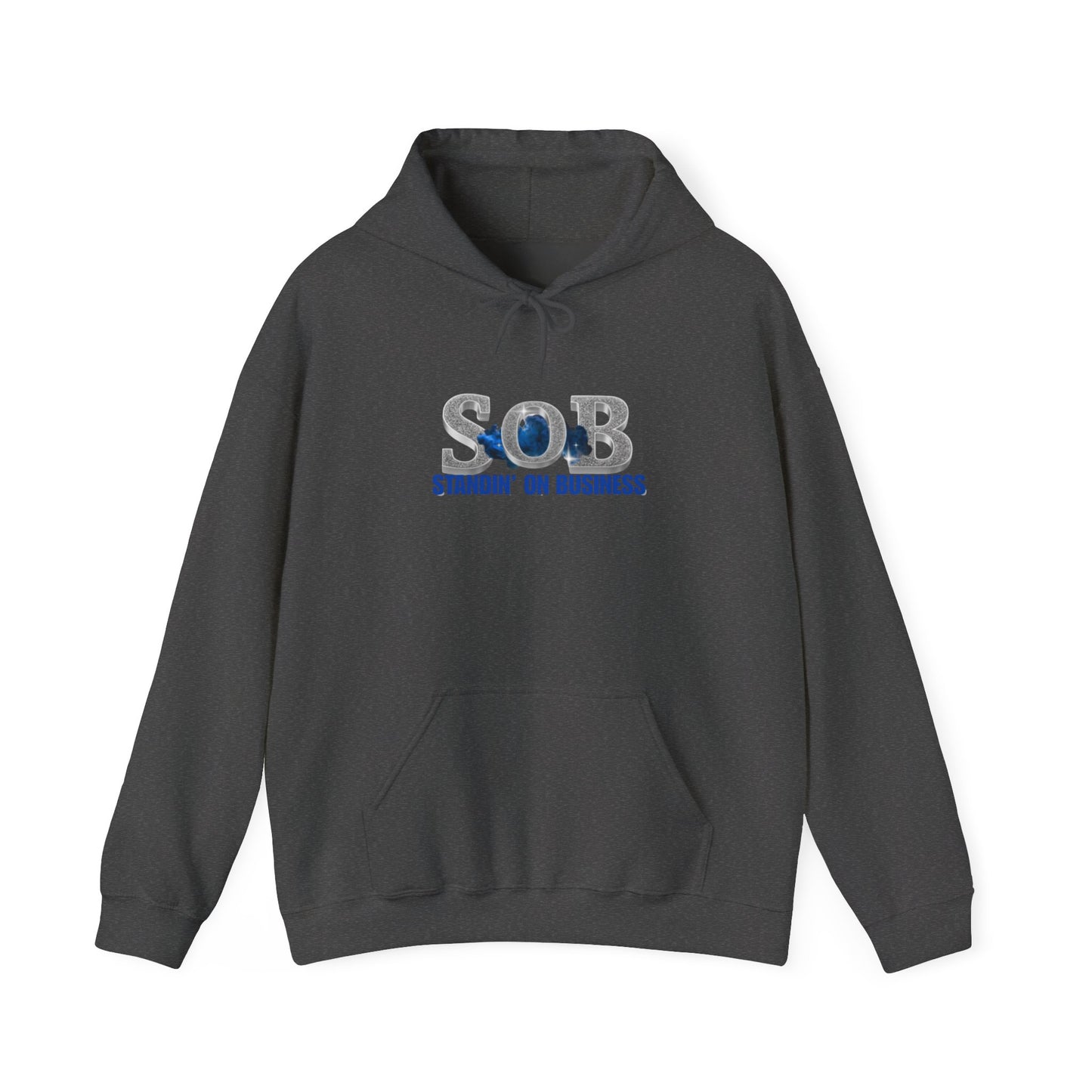 SOB BLUE PRESS ON HOODIE