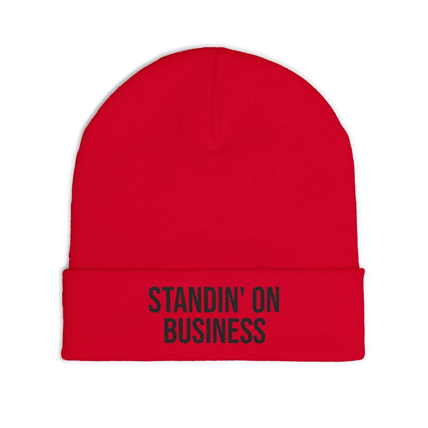 Standin' On Business Knit Beanie