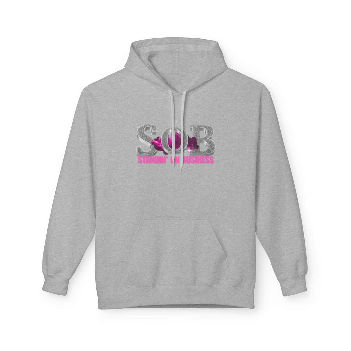 SOB PINK PRESS ON HOODIE