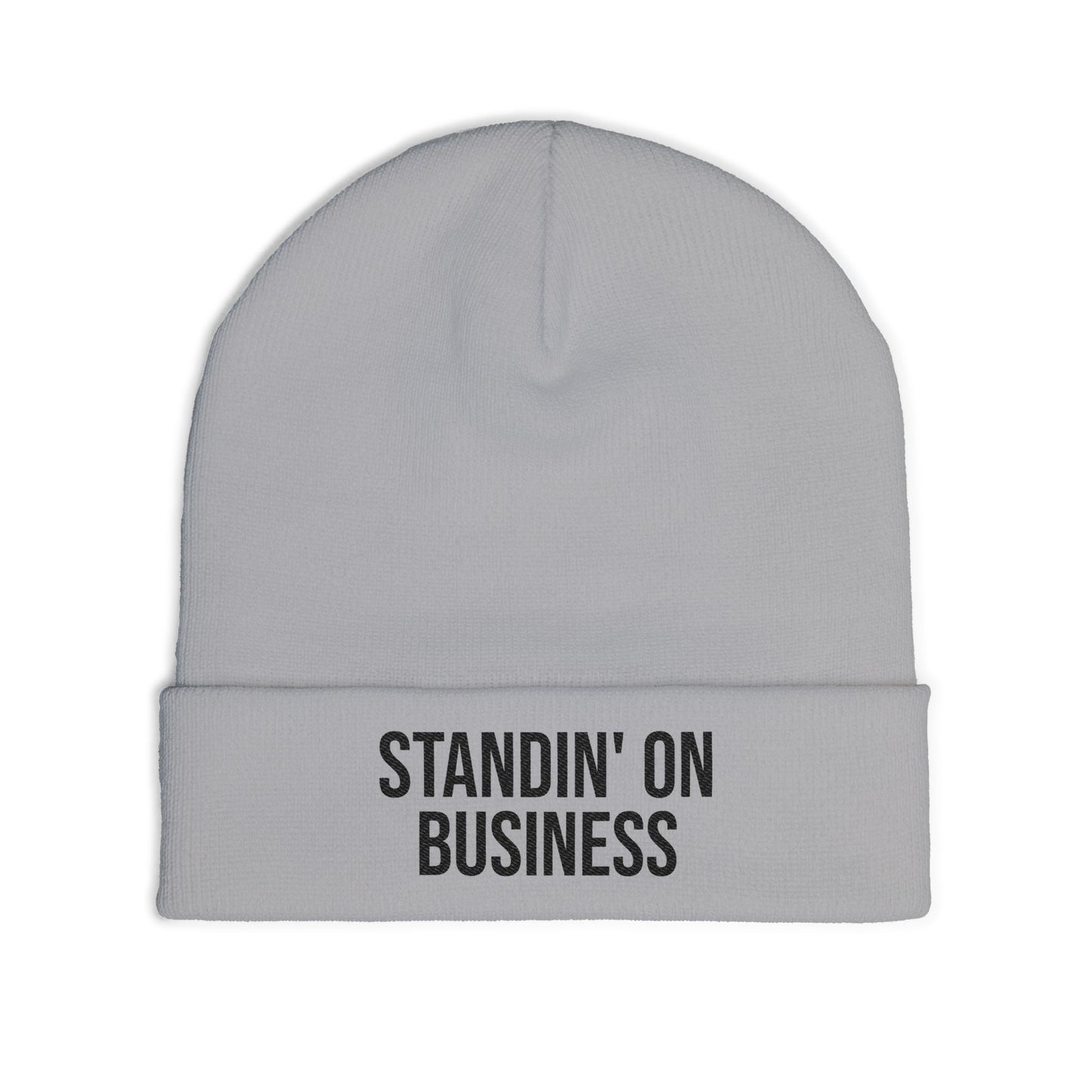 Standin' On Business Knit Beanie