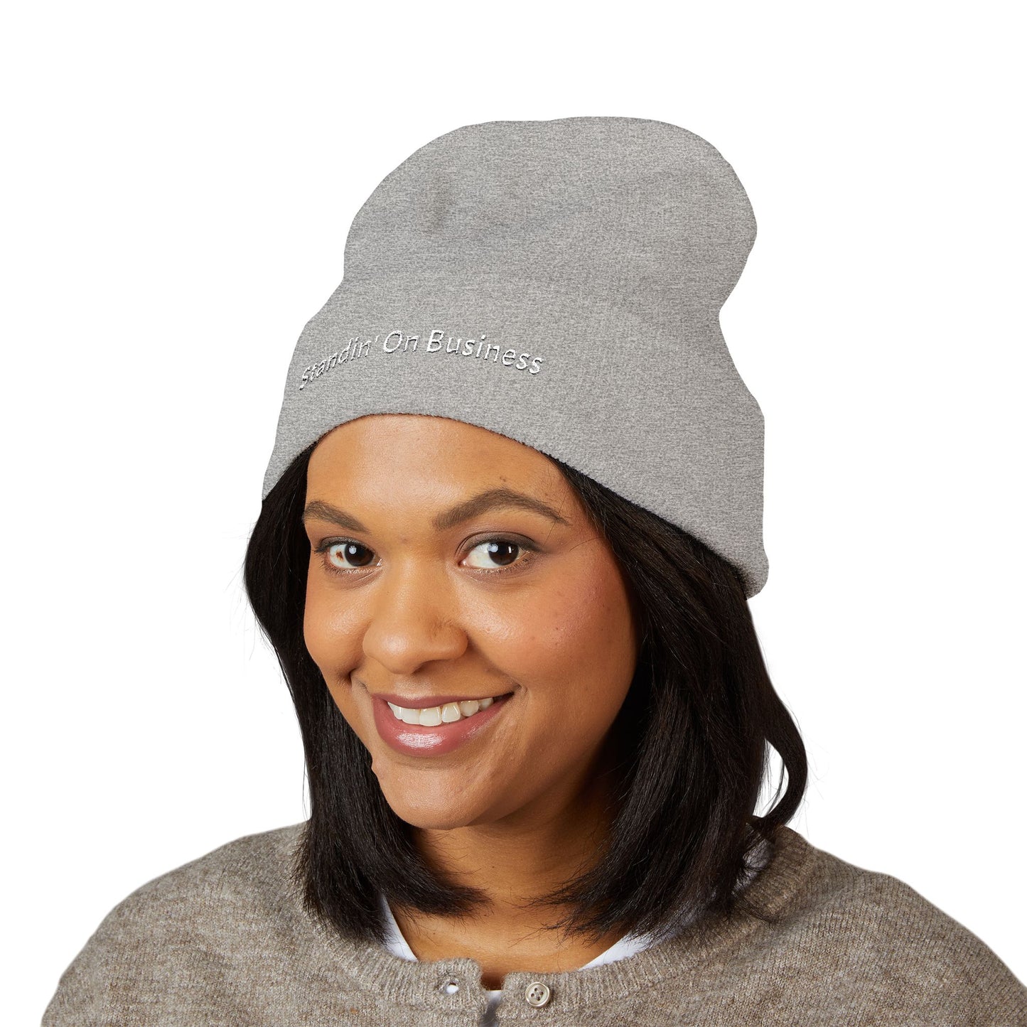 Classic Cuffed Beanie (Embroidery)