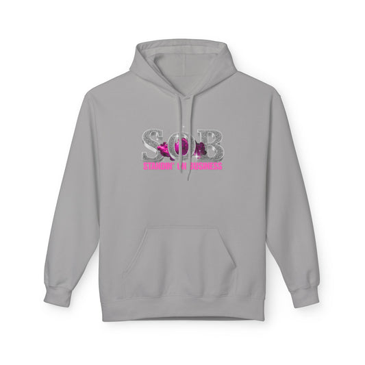 SOB PINK PRESS ON HOODIE