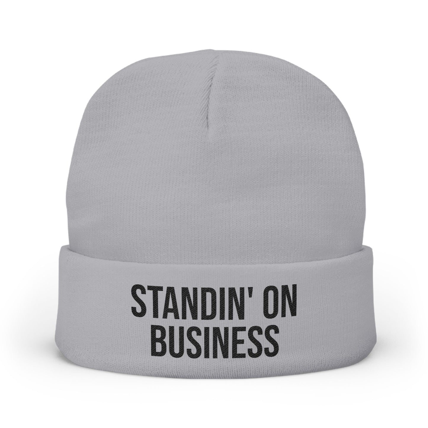 Standin' On Business Knit Beanie
