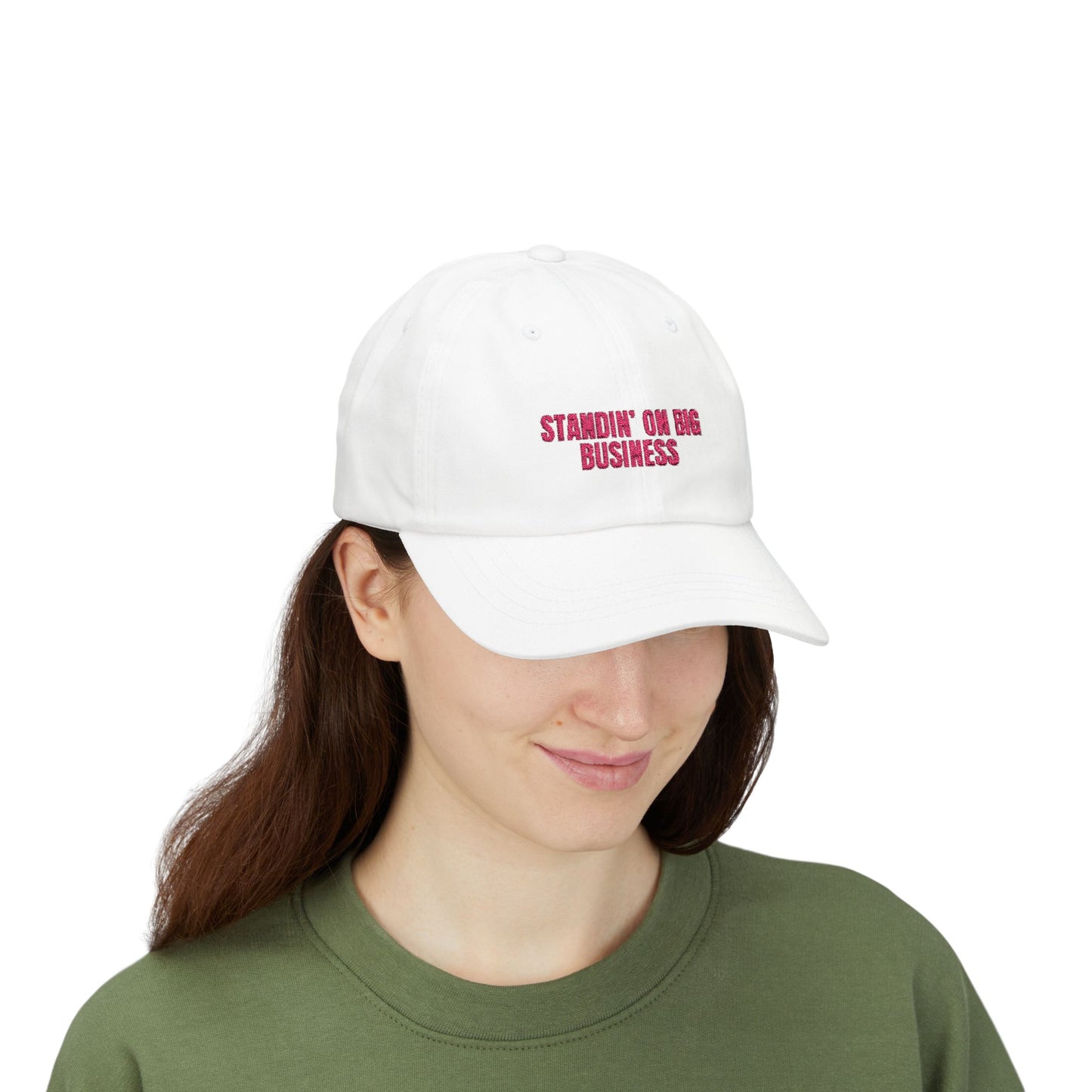 Dad Cap — "Standin' On Big Business" Embroidered Baseball Hat